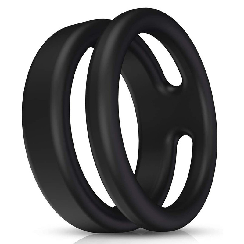 Silicone Dual Penis Ring Silicone Dual Penis Ring