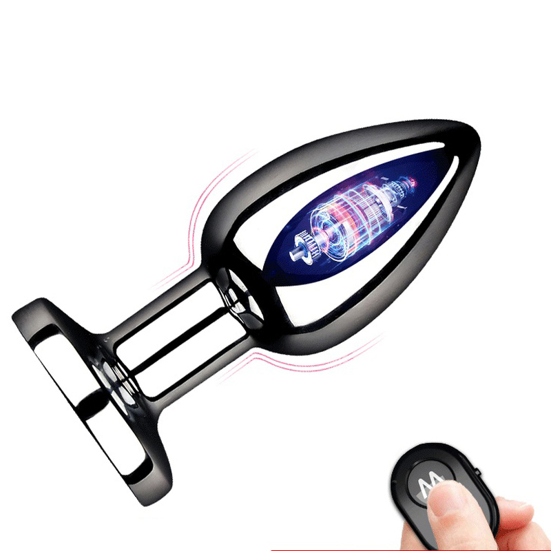 Vibration Stainless Steel Butt Plug Vibration Stainless Steel Butt Plug