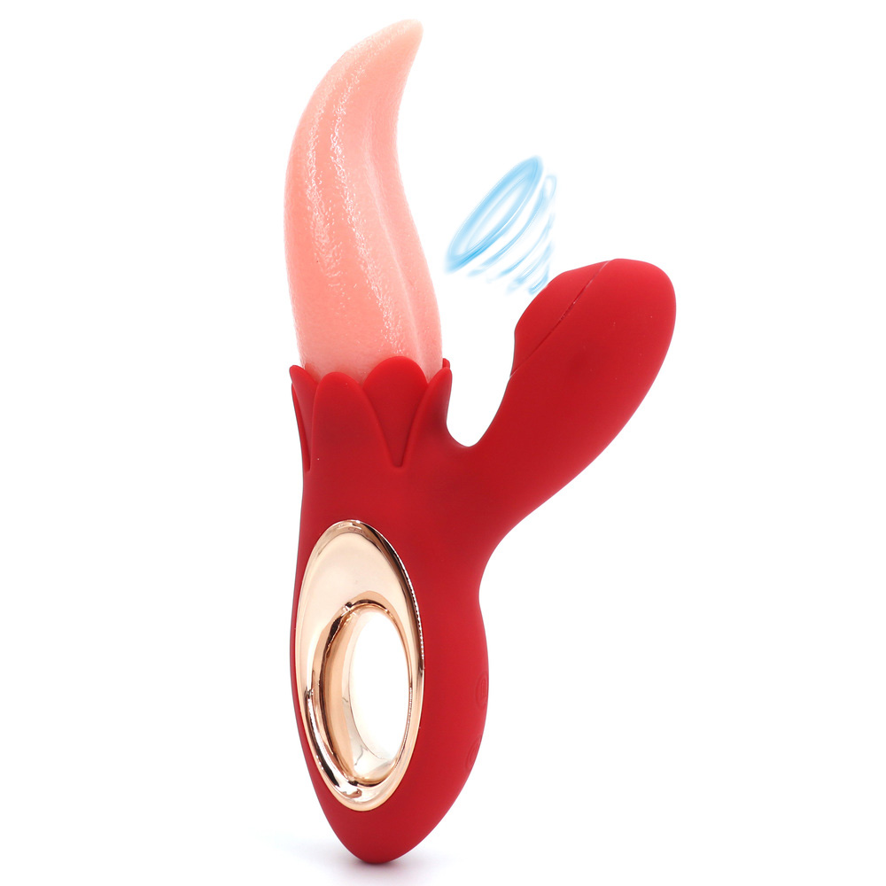 Lickstasy - Triple Pleasure Tongue Stimulation Vibrator Lickstasy - Triple Pleasure Tongue Stimulation Vibrator