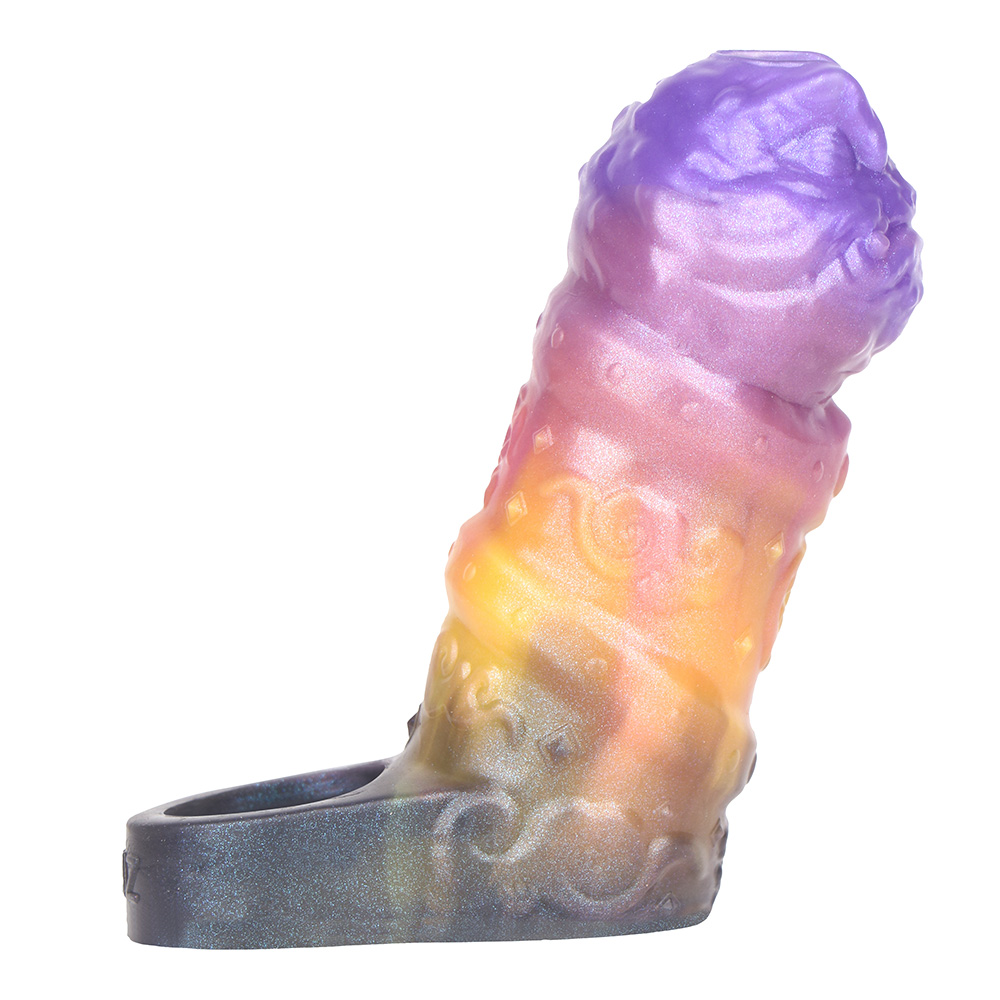 Heavy Silicone Penis Sleeve - Ecan Heavy Silicone Penis Sleeve - Ecan